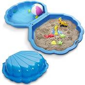 Onbest 2-in-1 Sandkasten und Sandmuschel