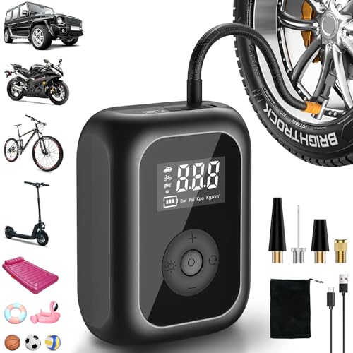 VOXOM Mini Tire Inflator EPu2 Elektrische Minipumpe Produktbild-Vorschau 1