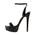 Only Maker Plateau High-Heels Sandaletten