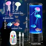 Opahuter Quallen-Lavalampe