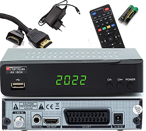 PremiumX Mini HD FTA 220S Digital SAT TV Receiver DVB-S2 HDMI USB FULLHD  1080p HDTV Satelliten-Receiver Empfänger