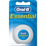 Oral-B Essentialfloss Zahnseide ungewachst, 50 m
