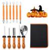 Orchideeknc Halloween Kürbis Schnitzset