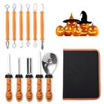 Orchideeknc Halloween Kürbis Schnitzset