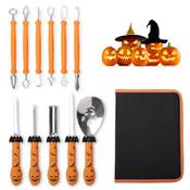 Orchideeknc Halloween Kürbis Schnitzset