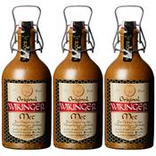 Original Wikinger Met Honigwein im Tonkrug Vergleich