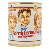 Original Schulküche Tomatensoße mit Jagdwurst