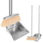 Oromyo Besen und Kehrschaufel mit langem Stiel