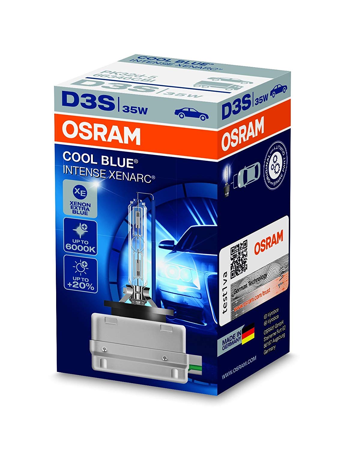 Xenon D3s OSRAM XENARC CLASSIC D3S XENON-BRENNER LAMPE 42V 35W PK32D-5 GLÜHLAMPE Osram Xenarc Pk32d