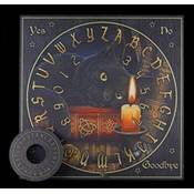 Ouija-Board mit Katze Vergleich