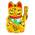 Out of the blue 57/9717 goldene Winkekatze