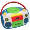 Outmark Harlekin Tragbarer Kinder-Radio-Kassetten-CD-Player