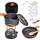 Overmont Camping Kochgeschirr Set