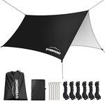 Overmont OM-Camping Tarp-Black