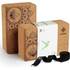 Blocco Yoga AMITYUNION Yoga Block Cork Set 2-100% Naturale - Hatha Klotz Anche Per Principianti Meditazione E Pilates, Blocchi Yoga Per Schiena 75 Mm Confezione Da 2 Yoga Blocco - 7