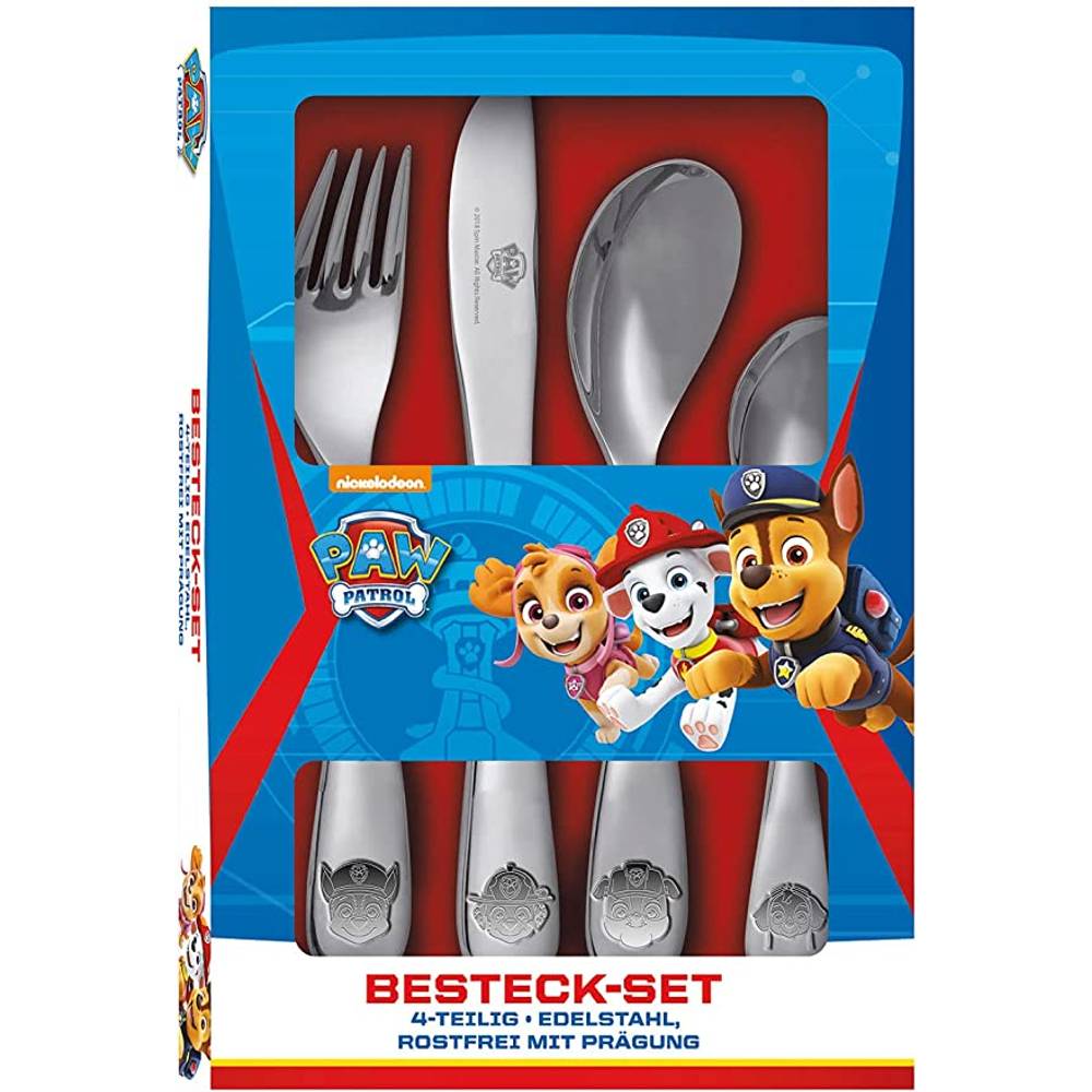 Paw Patrol Kinder Teller & Besteck Set (Neu (ge Produktbild-Vorschau 5