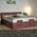 Paara Boxspringbett