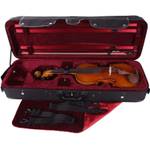 PACATO Livorno Violinetui 4/4 schwarz/rot