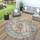Paco Home runder In- & Outdoor-Teppich Modern Orient