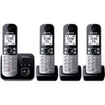 Panasonic KX-TG6864GB Schnurlostelefon mit 4 Mobilteilen