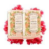Panier des Sens Geranieblüte Seifenstück