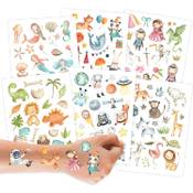 Papierdrachen Kindertattoos
