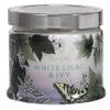 Partylite 3-Docht-Duftwachsglas White Lilac & Ivy