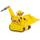 Paw Patrol Baustellen-Fahrzeug mit Rubble-Figur