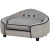 Pawhut Hundesofa Grau