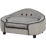 Pawhut Hundesofa Grau