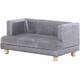 Pawhut Hundesofa PU-Leder Grau Vergleich