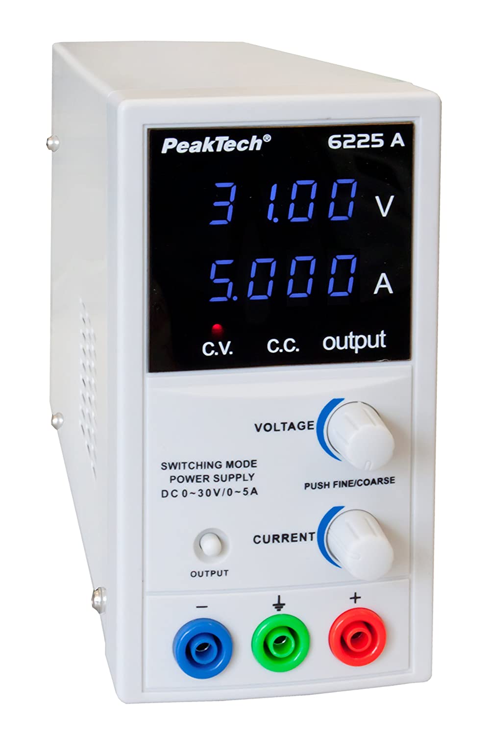Kungber Labornetzgerät 0-30V, 0-10A – Regelbares DC-Netzteil Mit 4-stelliger LED, USB, Überlastschutz