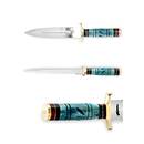 Perkin Jagdmesser mit Lederscheide