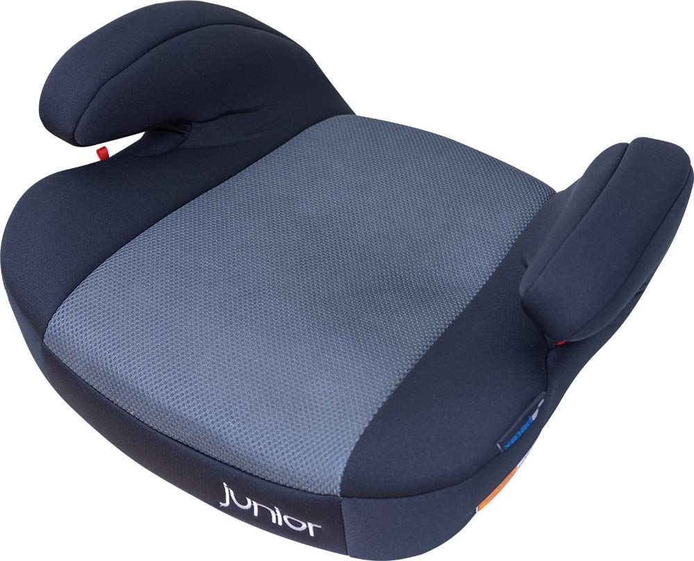 HEYNER Autokindersitz Kindersitzerhöhung Sitzerhöhung mit Gurtführung  (15-36kg) schwarz