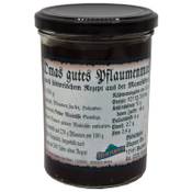 Biebelshofer Omas gutes Pflaumenmus Vergleich