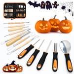 Piashow Halloween Kürbisschnitzwerkzeuge