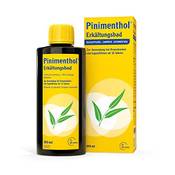 Pinimenthol Erkältungsbad Vergleich