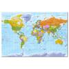 Pinnwand B&D XXL Murando  deutsche Weltkarte