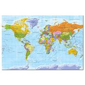 Pinnwand B&D XXL Murando  deutsche Weltkarte