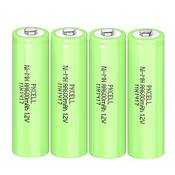 Pkcell Batterien AA 600 mAh Akkus
