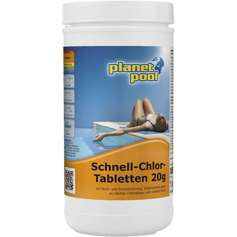 Planet Pool Schnell-Chlor-Tabletten