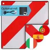 Planger Warntafel 2in1