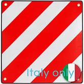 Italien-Warntafel für Fahrzeuge mit überstehenden Ladungen 500x500mm