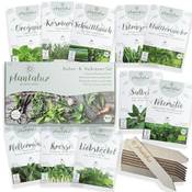 Plantaluz Growing Future Küchen- und Heilkräuter Set