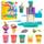 Play-Doh bunte Regenbogen Eismaschine