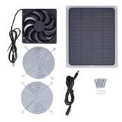 Plplaaoo Solarpanel Lüfter Kit 6W