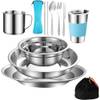 Pobowlgarls Outdoor Camping Besteck Set