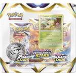 Pokémon Sword Shield Brilliant Stars 3er Booster Blister