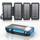 Powerbank 26800mAh mit Solarpanel