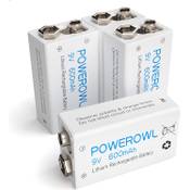 Powerowl 9V Akku Vergleich